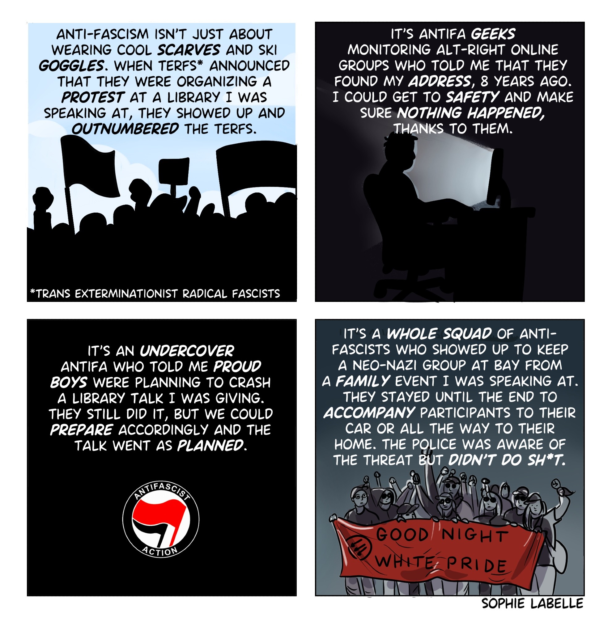 antifa by Sophie Labelle