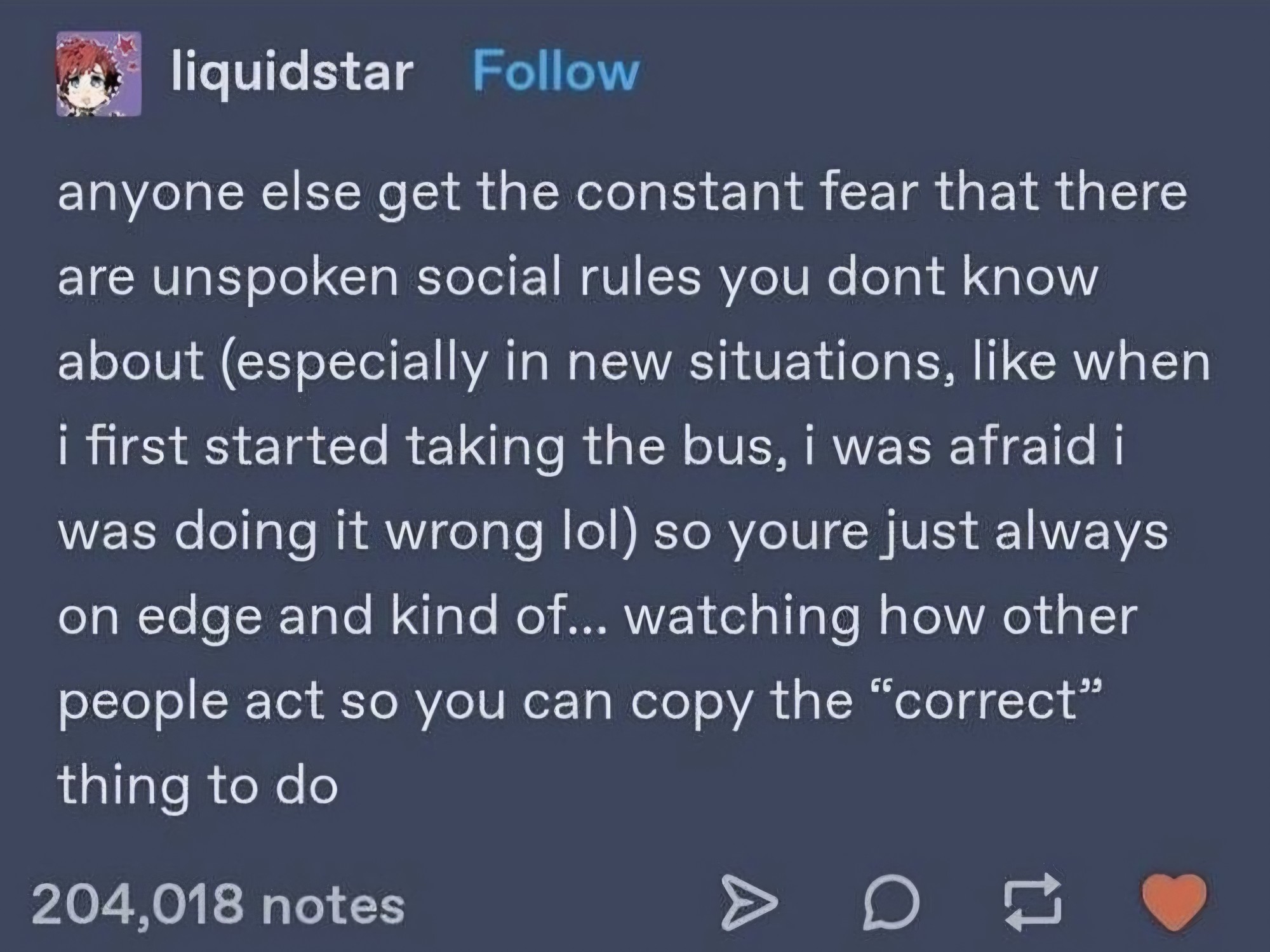 Anyone else do this?