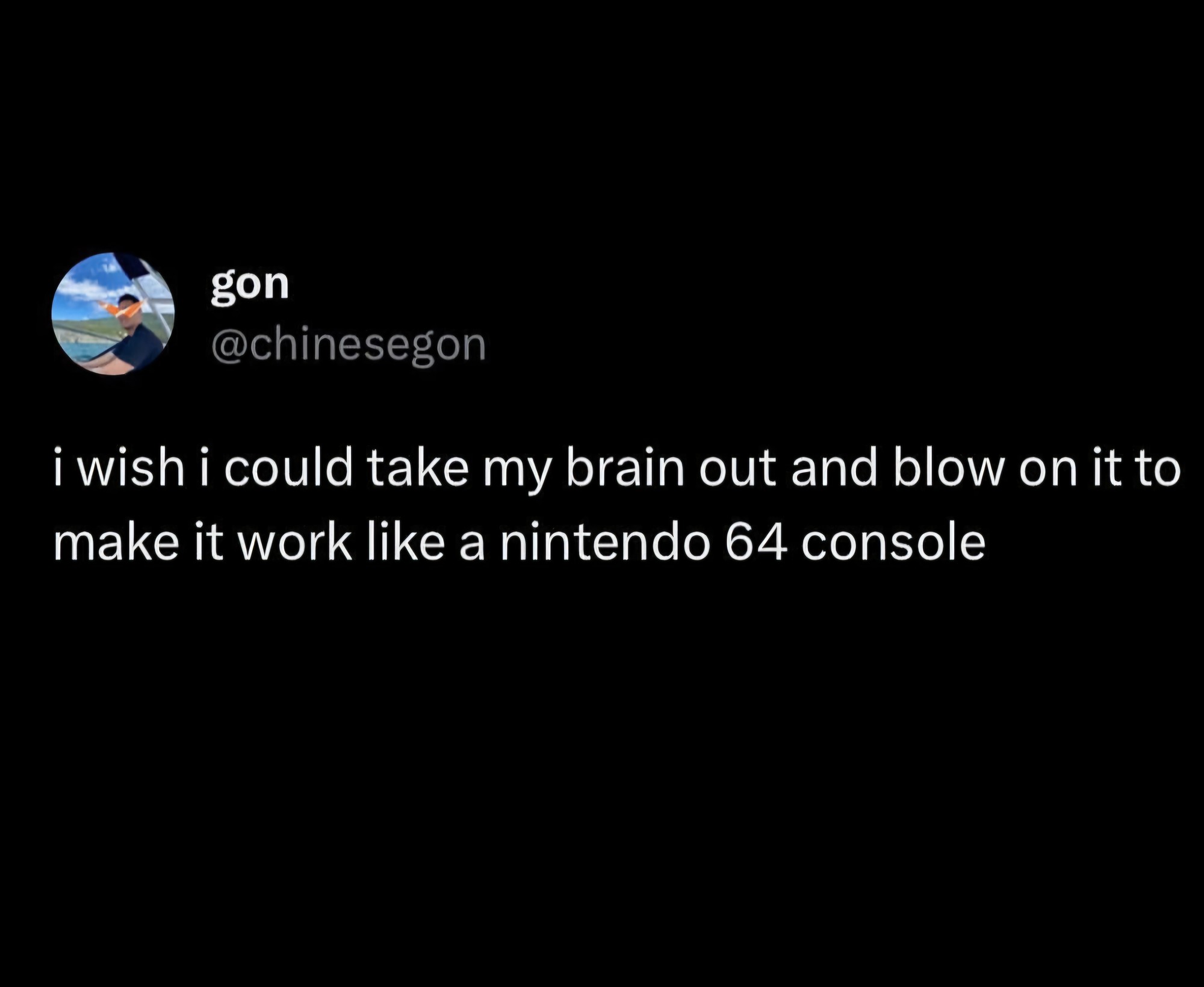 God that would help